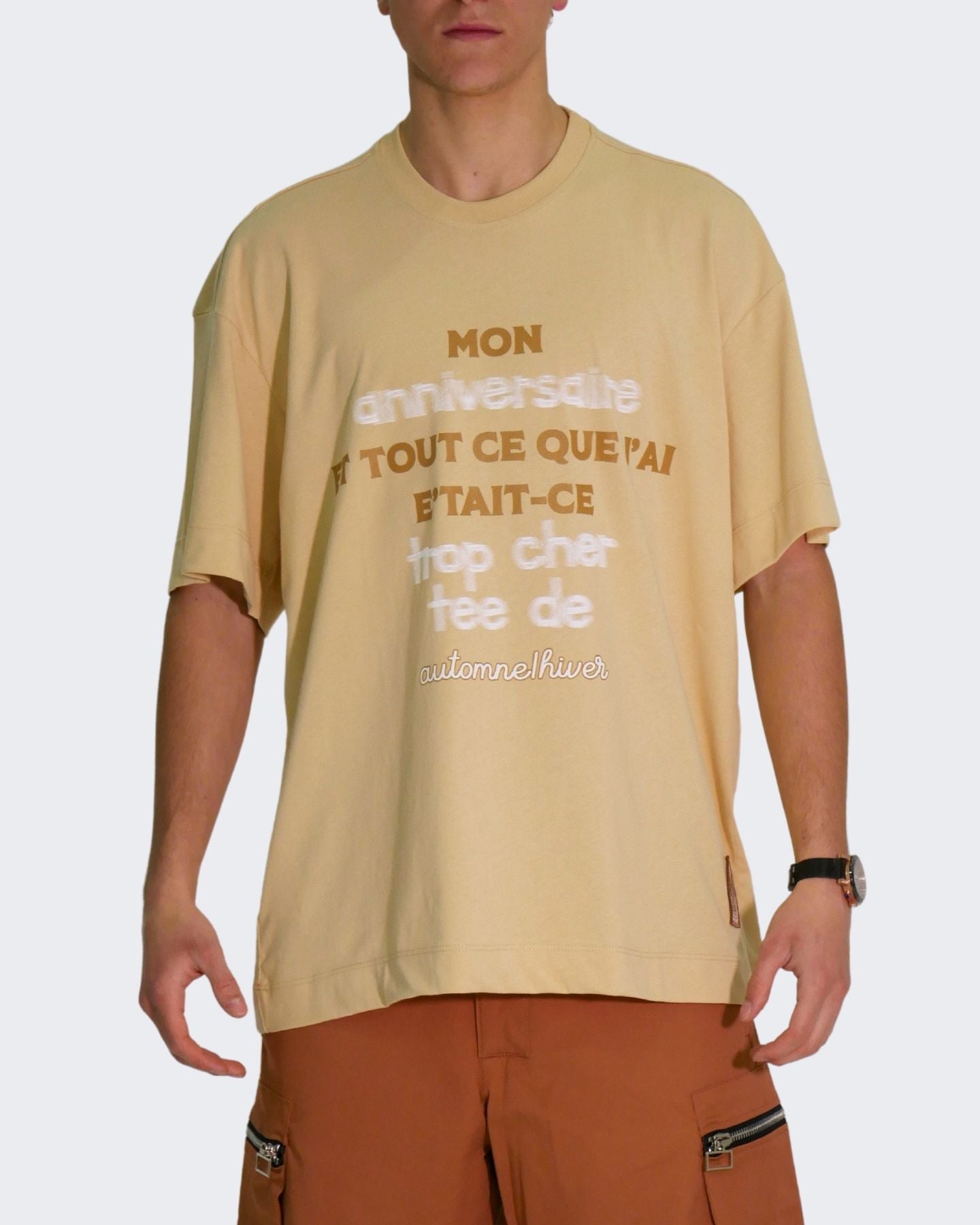 Gavensemble T-Shirt TEE300 - SanShopLuxury - 2024, Abbigliamento, Beige, Bianco, Gavensemble, Idoneo, L, M, Nero, Outlet, Primavera/Estate, S, SS24, T-Shirt, Uomo, XL, XXL