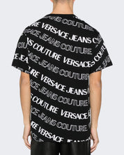Versace Jeans Couture T-Shirt 76GAH6R0/JS296899 - SanShopLuxury - 2024, Abbigliamento, Idoneo, L, M, Nero, Outlet, Primavera/Estate, S, SS24, T-Shirt, Uomo, Versace Jeans Couture, XL, XXL