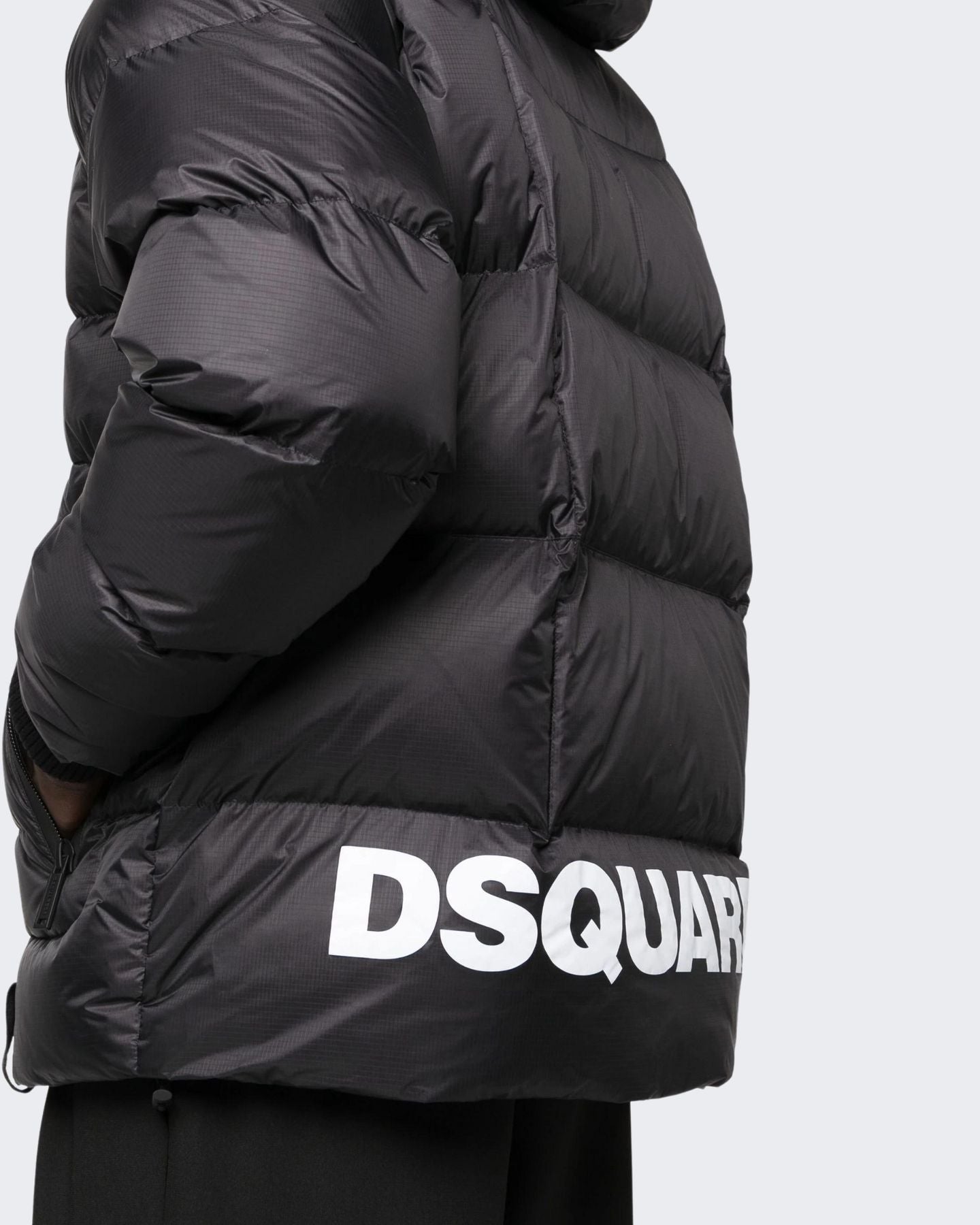 Dsquared2 Giubbino S74AM1414 - SanShopLuxury - 46, 48, 50, 52, Abbigliamento, Autunno/Inverno, Carry Over, Dsquared2, Giubbino, Idoneo, Nero, Puff Kaban, Ultimo, Uomo