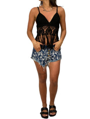 F**K Short F18-F1C056U - SanShopLuxury - -50%, 2018, Abbigliamento, Beachwear, Blu, Donna, F**K, L, M, Outlet, Primavera/Estate, Short, SS18