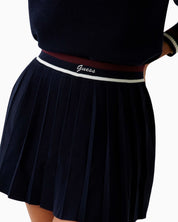 Guess Gonna V5BD02 Z1152 A74A - SanShopLuxury - 2025, Abbigliamento, Autunno/Inverno, Blu, Donna, FW25, Gonna, Guess, Idoneo, M, New, S, XS