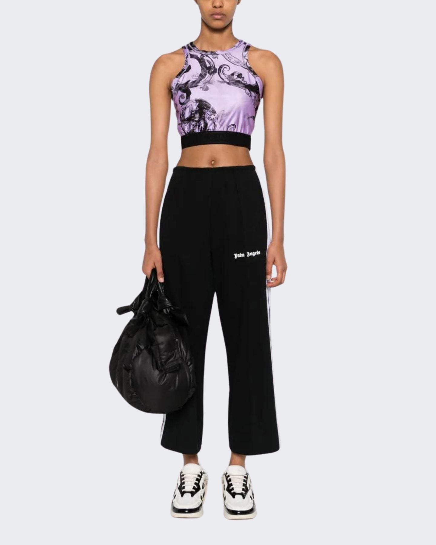 Versace Jeans Couture Top 76HAM227/JS292320 - SanShopLuxury - 2024, 42, Abbigliamento, Donna, Idoneo, Lilla, Outlet, Primavera/Estate, SS24, Top, Ultimo, Versace Jeans Couture
