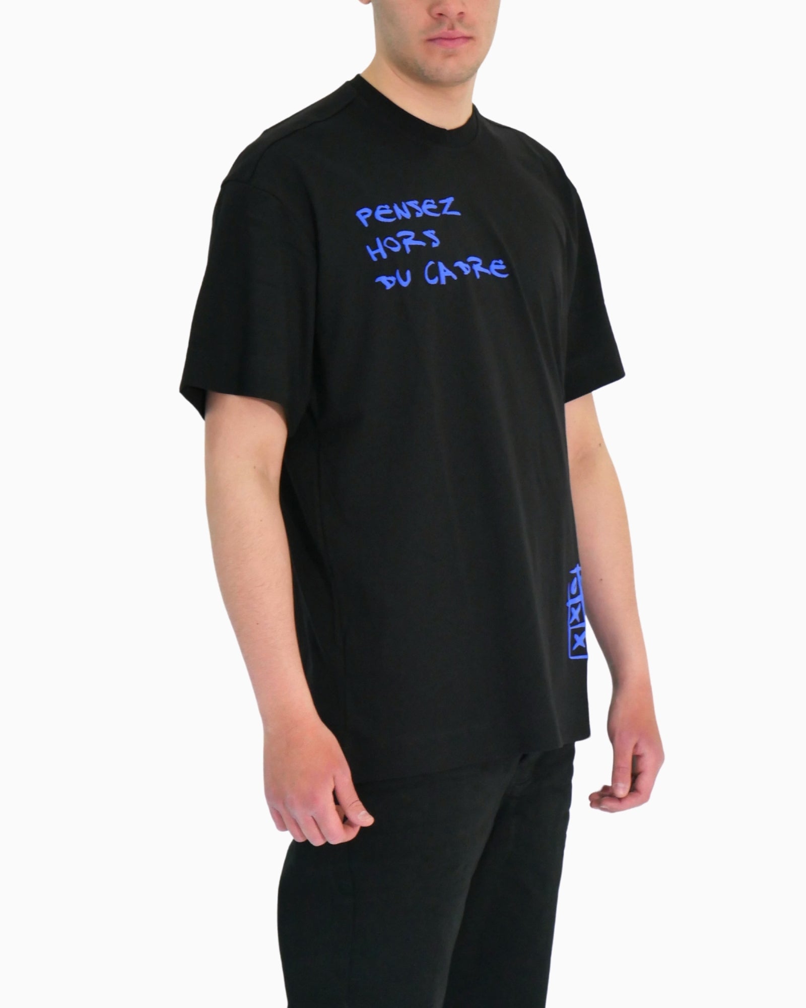 Gavensemble T-Shirt SS25-TEE316-N - SanShopLuxury - 2025, Abbigliamento, Gavensemble, Idoneo, L, M, Nero, New, Primavera/Estate, S, SS25, T-Shirt, Ultimo, Uomo, XL, XXL