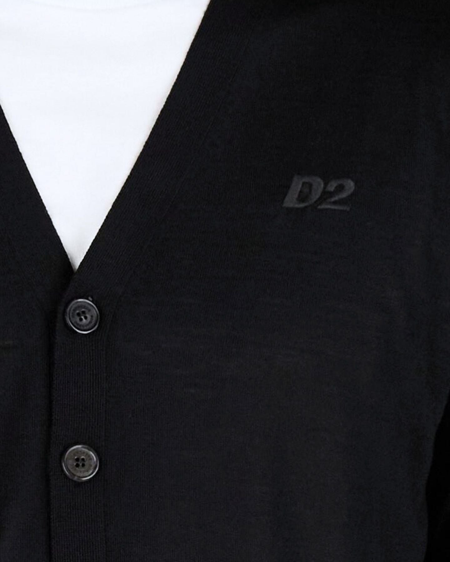 Dsquared2 Maglieria S74HA1404/S18310900 - SanShopLuxury - 2024, Abbigliamento, Cardigan, Dsquared2, Idoneo, L, M, Maglieria, Nero, Outlet, Primavera/Estate, S, SS24, Ultimo, Uomo, XL, XXL