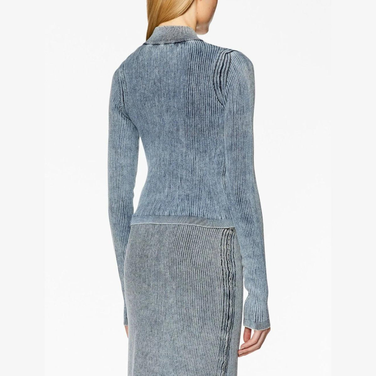 Diesel Maglieria A11132/0BLAJ81E - SanShopLuxury - 2023, Abbigliamento, Autunno/Inverno, Blu, Diesel, Donna, FW23, L, M, Maglieria, Outlet, Ultimo, Zip