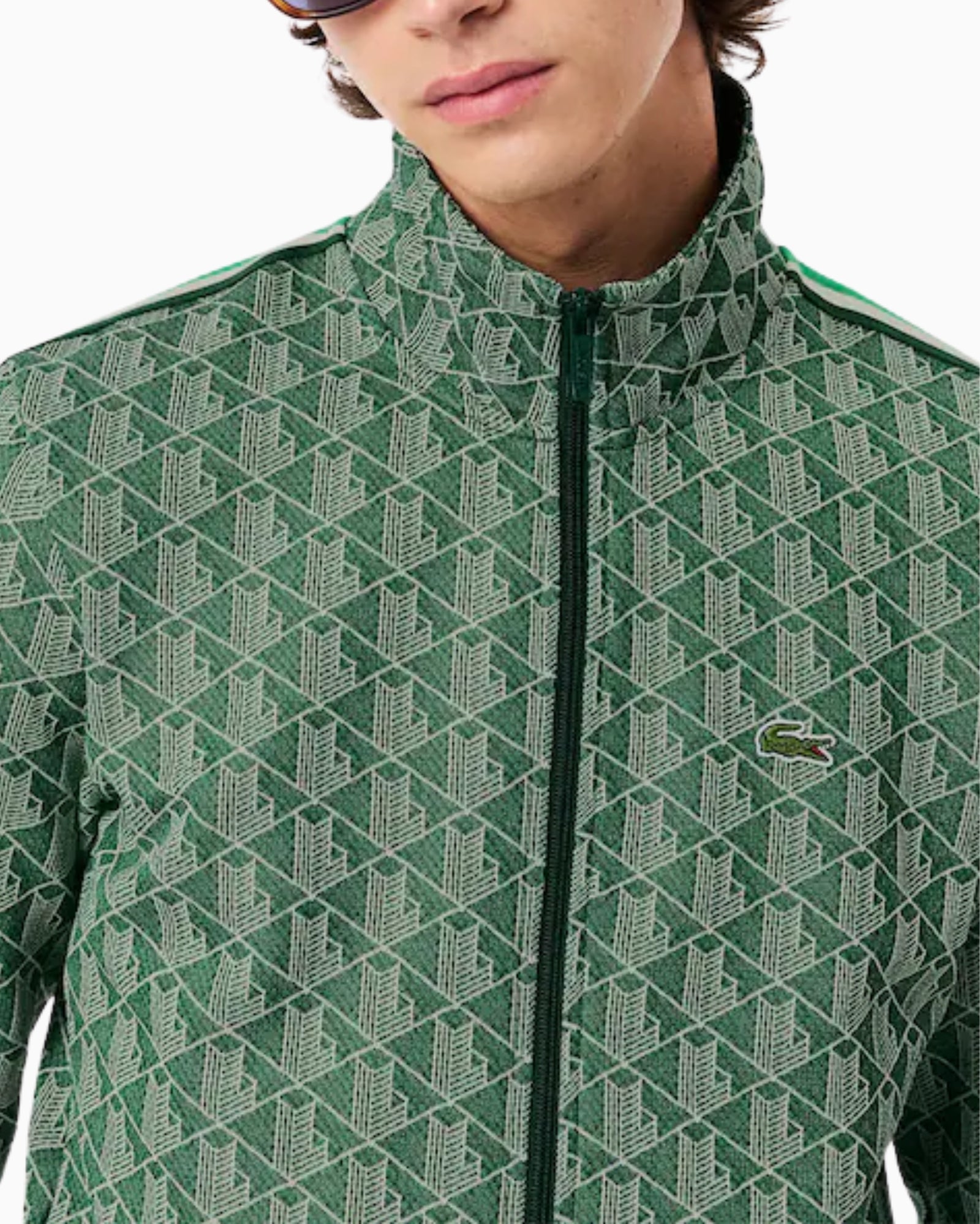 Lacoste Felpa SH1368/HEI - SanShopLuxury - 2025, Abbigliamento, Felpa, L, Lacoste, M, New, Primavera/Estate, S, SS25, Stellato, Uomo, Verde, XL, XS, XXL, XXXL