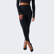 District Margherita Mazzei Leggings LT09 - SanShopLuxury - 2023, Abbigliamento, Activewear, Autunno/Inverno, Blu, District Margherita Mazzei, Donna, Fucsia, FW23, L, Leggings, M, Marrone, Nero, Outlet, Petrolio, Rosa, S, Tortora, XS