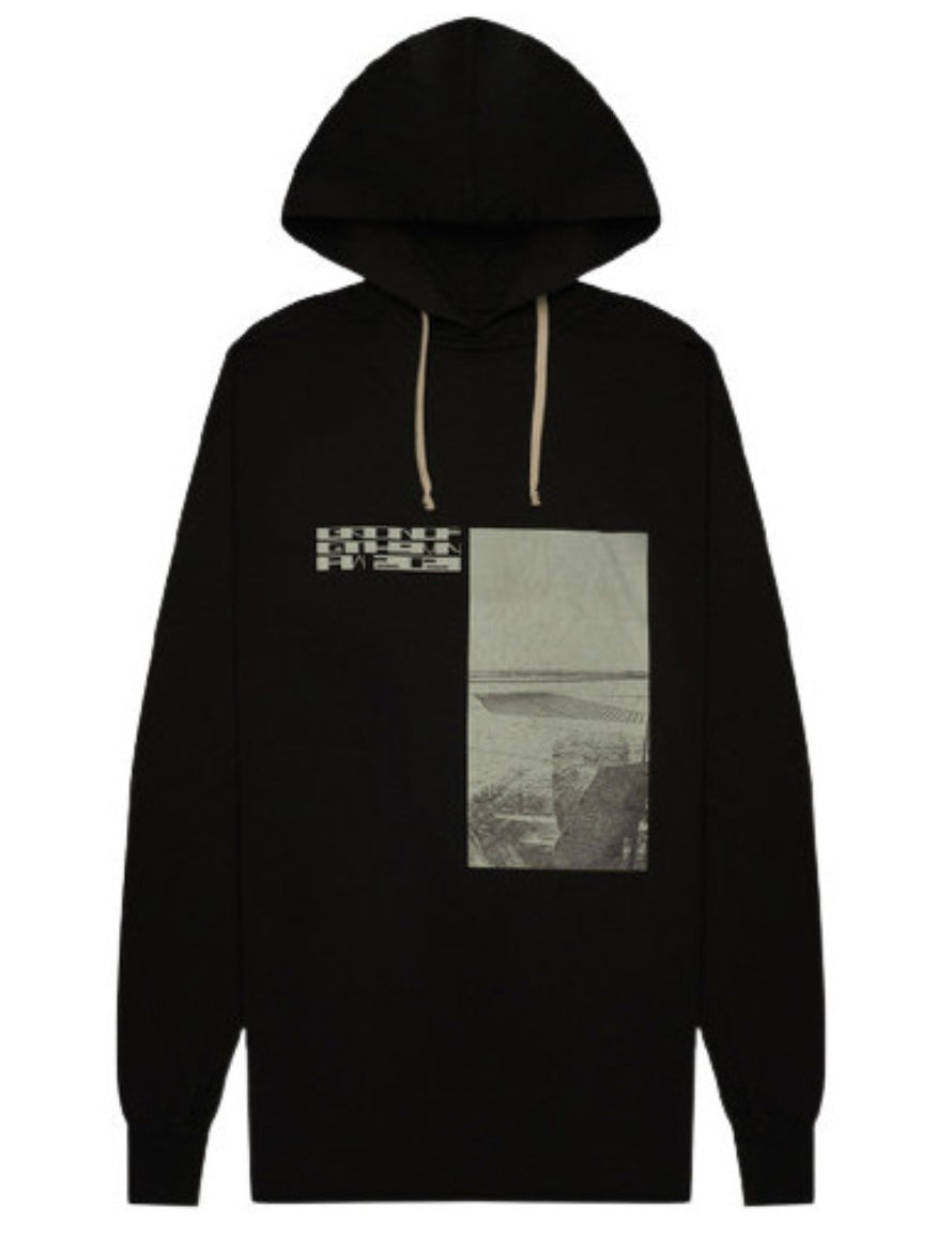 Inverno, Felpa, FW21, L, M, Nero, Outlet, Rick Owens Drkshdw, S, Ultimo, Uomo