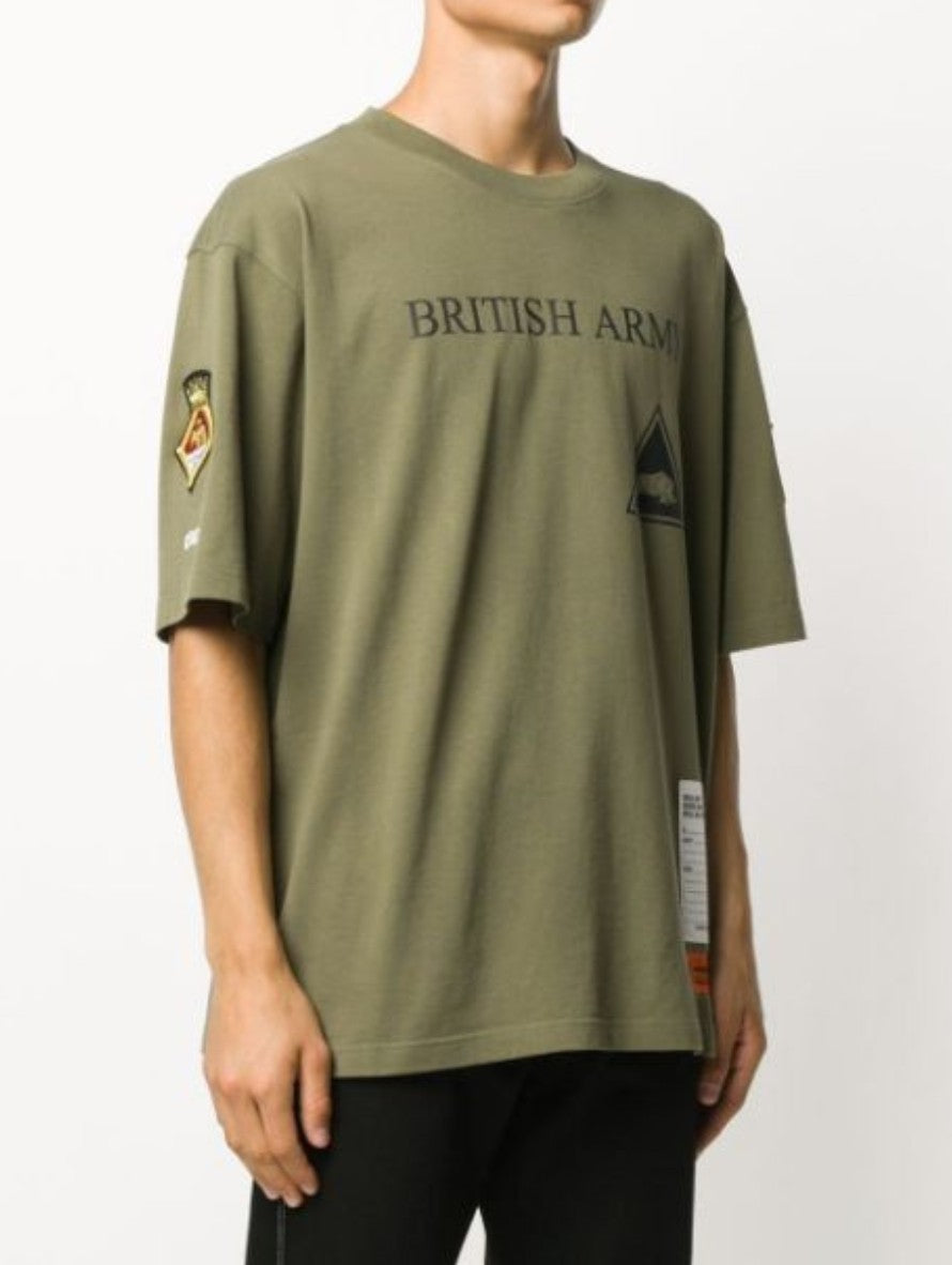 Heron Preston T-Shirt HMAA019F20JER010/5510 - SanShopLuxury - -50%, 2020, Abbigliamento, Autunno/Inverno, FW20, Heron Preston, Khaki, M, Outlet, T-Shirt, Uomo, Verde, XL