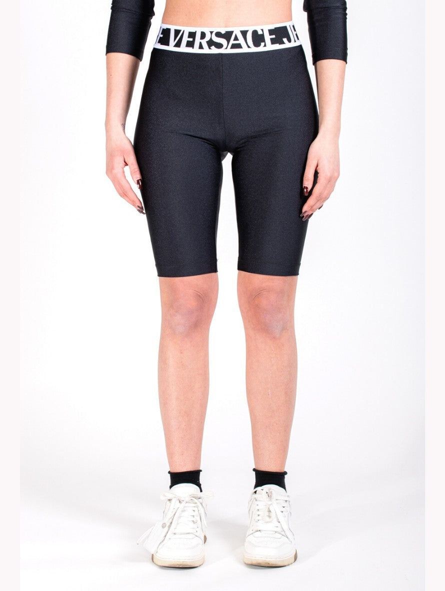 Versace Jeans Couture Short 72HAC110 - SanShopLuxury - 38, 40, 42, 44, 46, Abbigliamento, Activewear, Autunno/Inverno, Blu, Carry Over, Continuativo, Donna, Fucsia, Idoneo, Lilla, Nero, Outlet, Primavera/Estate, Short, Turchese, Versace Jeans Couture