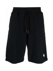 Marcelo Burlon Short CMCI010C99FLE001 - SanShopLuxury - Abbigliamento, Autunno/Inverno, Carry Over, Continuativo, Idoneo, L, M, Marcelo Burlon, Nero, New, Primavera/Estate, S, Short, Uomo