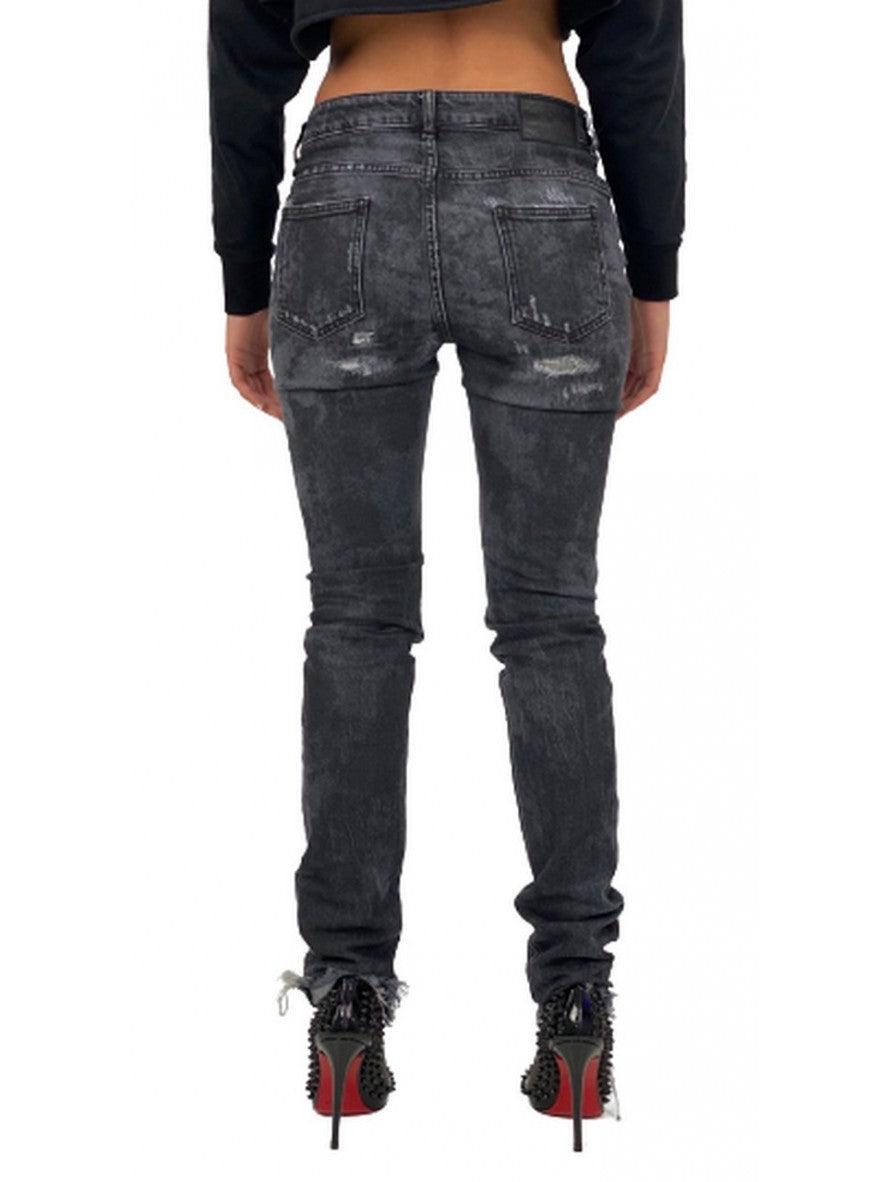 Marcelo Burlon Jeans CWCE022F175560826900 - SanShopLuxury - -50%, 2017, 40, 42, 43, 44, Abbigliamento, Autunno/Inverno, Donna, FW17, Grigio, Jeans, Marcelo Burlon, Outlet