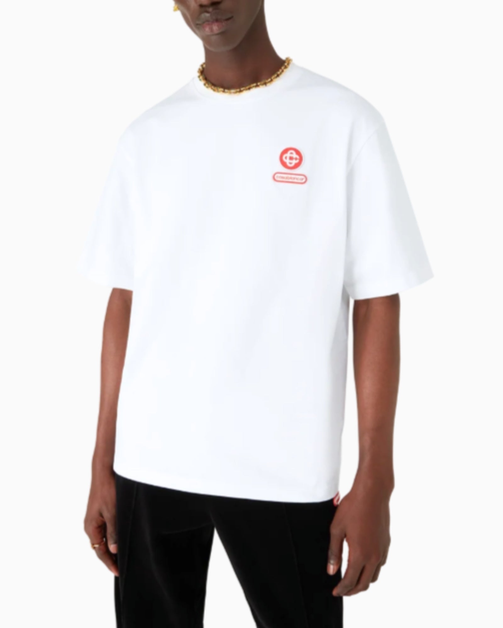 Inverno, Bianco, Casablanca, FW25, Idoneo, L, M, New, S, T-Shirt, Uomo, XL, XXL, XXXL