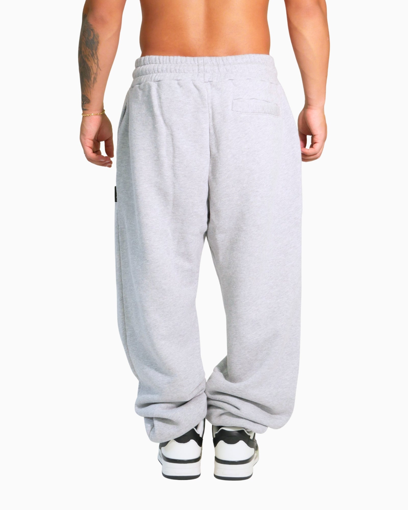 Palm Angels Pantatuta PMCH011C99FLE0010910 - SanShopLuxury - 2022, Abbigliamento, Autunno/Inverno, Carry Over, Continuativo, Grigio, Idoneo, L, New, Palm Angels, Pantatuta, Primavera/Estate, Ultimo, Uomo