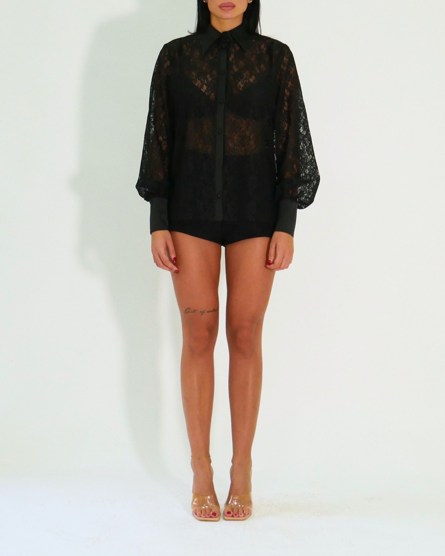 District Margherita Mazzei Camicia SS80 0407 - SanShopLuxury - 2024, 40, 42, 44, 46, 48, Abbigliamento, Autunno/Inverno, Camicia, District Margherita Mazzei, Donna, FW24, Idoneo, Nero, Outlet