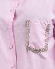 So Lavish Camicia C40403 - SanShopLuxury - 2024, 40, 42, 44, Abbigliamento, Autunno/Inverno, Camicia, Continuativo, Donna, FW24, Idoneo, Outlet, Primavera/Estate, Rosa, So Lavish