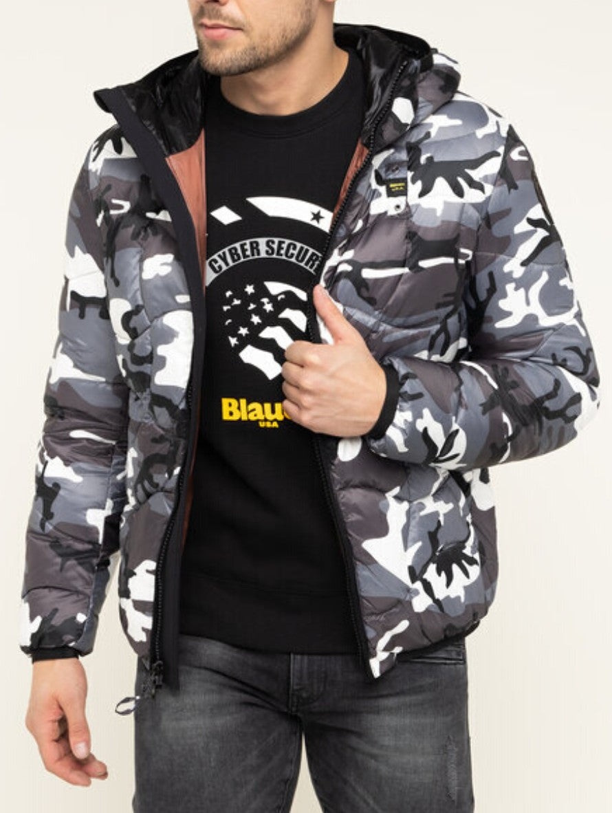 Blauer Giubbino 19WBLUC08109/005487 - SanShopLuxury - -50%, 2019, Abbigliamento, Autunno/Inverno, Bianco, Blauer, FW19, Giubbino, Outlet, Ultimo, Uomo, XXL