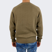 Dik Tat Maglieria DK87019 - SanShopLuxury - -50%, 2020, Abbigliamento, Autunno/Inverno, Dik Tat, FW20, Girocollo, Grigio, L, M, Maglieria, Marrone, Outlet, S, Uomo, XL