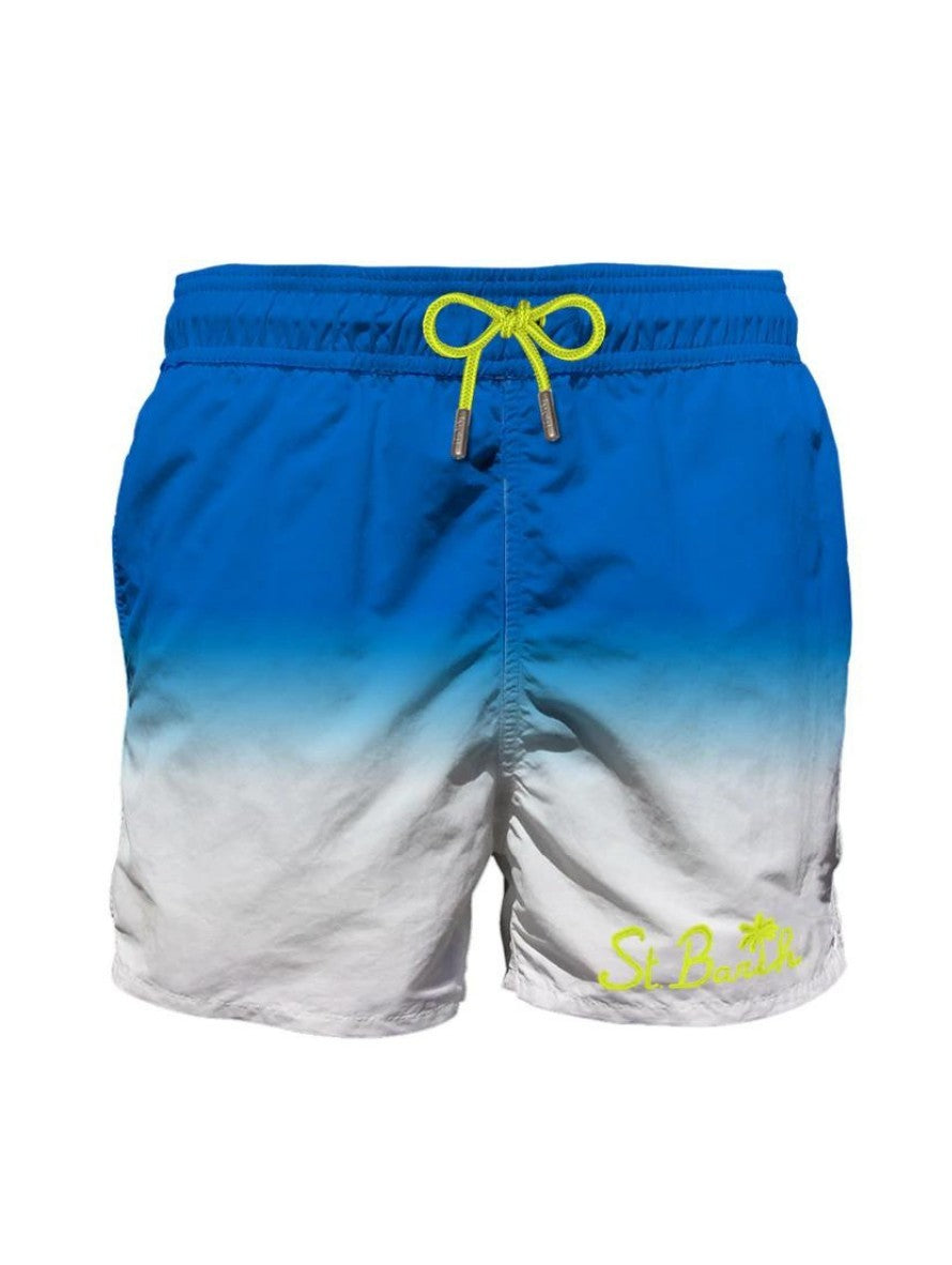 Mc2 Saint Barth Costume GUSTAVIA EMB COLOR SHADES - SanShopLuxury - 2022, Abbigliamento, Beachwear, Blu-Bianco, Costume, Idoneo, L, M, Mc2 Saint Barth, Outlet, Pantaloncino, Primavera/Estate, SS22, Ultimo, Uomo, XL