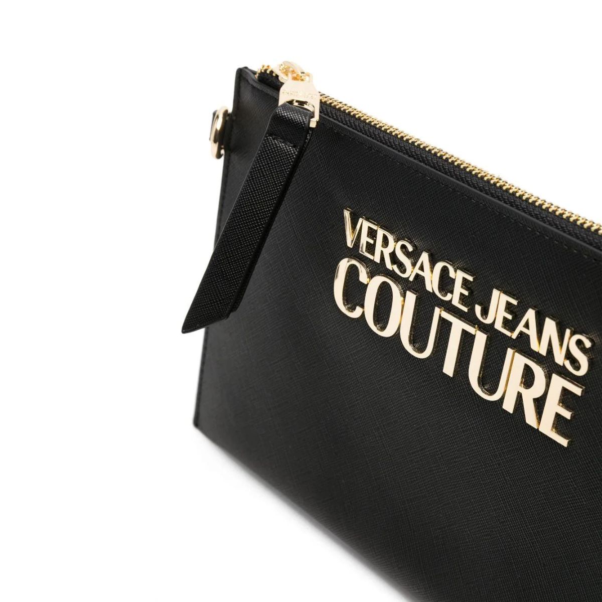Inverno, Borsa a Tracolla, Donna, FW23, Idoneo, Nero-Oro, Outlet, Pochette, Unica, Valigeria, Versace Jeans Couture
