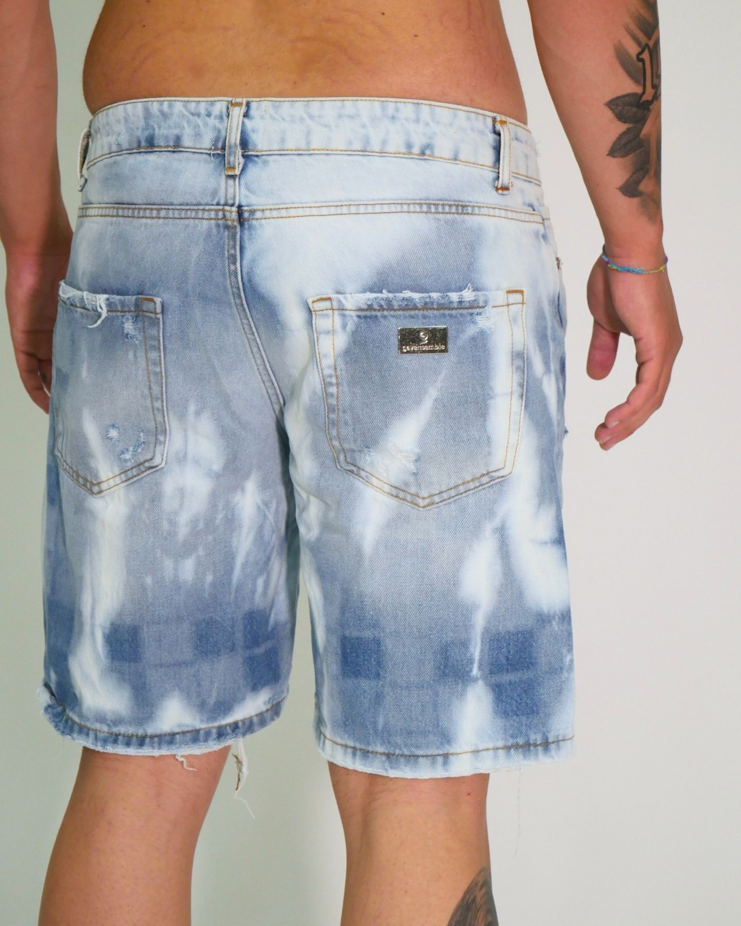 Gavensemble Short SHORT220 - SanShopLuxury - 2024, 44, 46, 48, 50, 52, 54, Abbigliamento, Azzurro, Gavensemble, Idoneo, jeans, Outlet, Primavera/Estate, Short, SS24, Turchese, Uomo