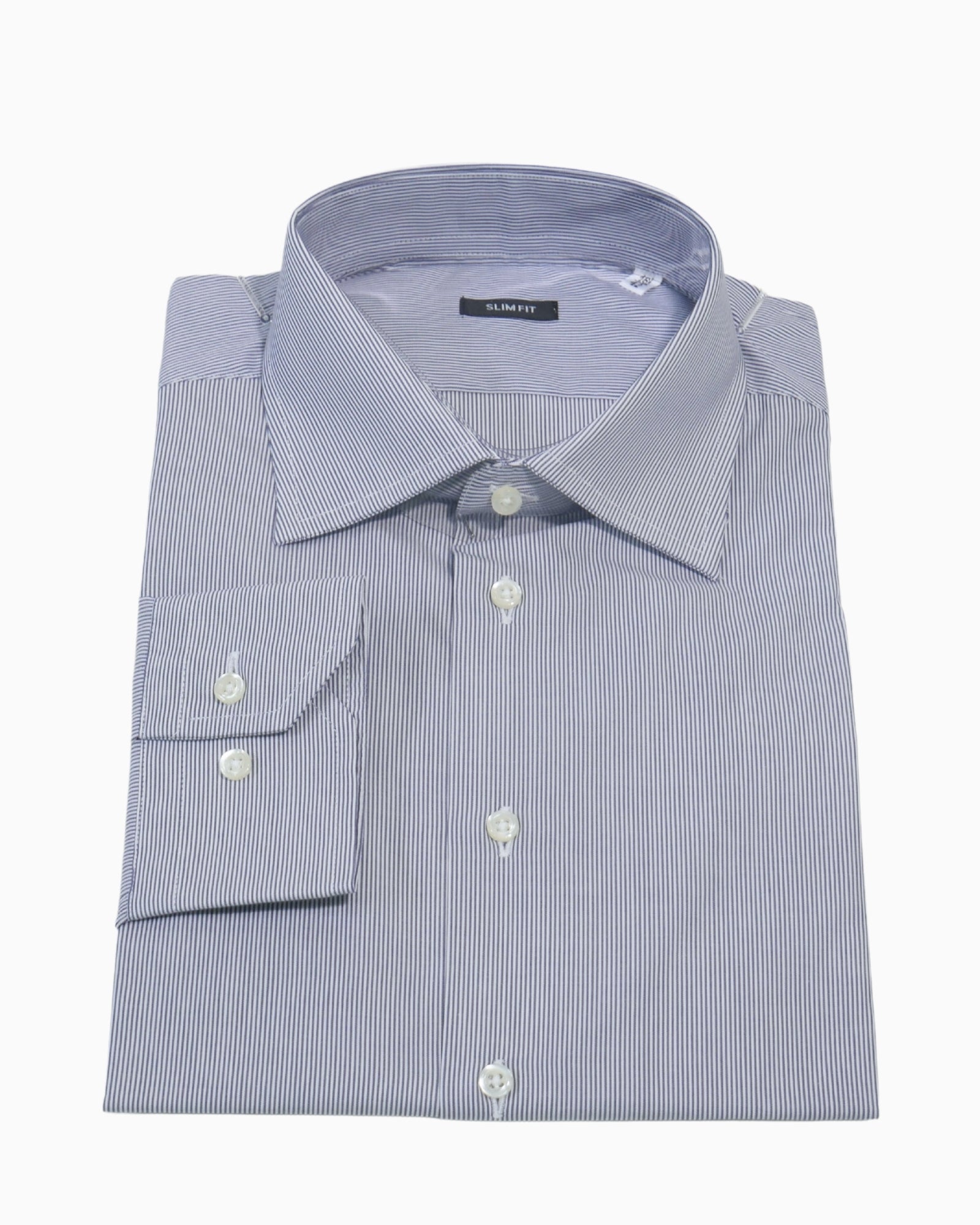 Sartoria Italiana Camicia 002-ROMA-3 - SanShopLuxury - 2019, 39, 41, 42, 43, Abbigliamento, Autunno/Inverno, Blu, Camicia, Carry Over, Continuativo, Idoneo, New, Primavera/Estate, Sartoria Italiana, Uomo