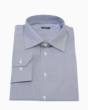 Sartoria Italiana Camicia 002-ROMA-3 - SanShopLuxury - 2019, 39, 41, 42, 43, Abbigliamento, Autunno/Inverno, Blu, Camicia, Carry Over, Continuativo, Idoneo, New, Primavera/Estate, Sartoria Italiana, Uomo