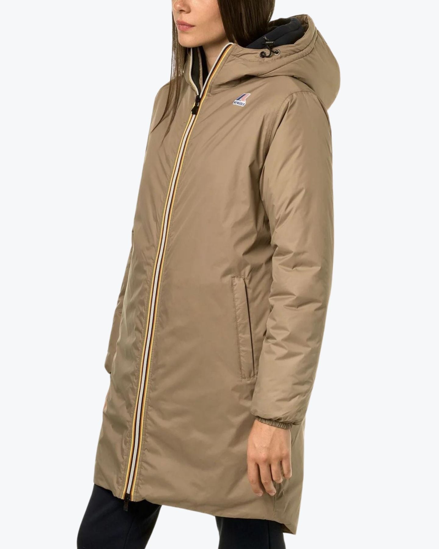 K-Way Giubbino K3114KW WG9 - SanShopLuxury - Abbigliamento, Autunno/Inverno, Beige, Carry Over, Donna, Giubbino, Idoneo, K-Way, Ultimo, UNISEX, Uomo, XL, XXL