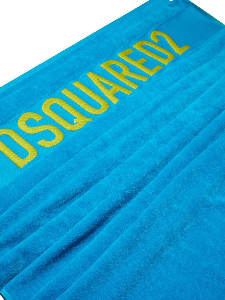 Dsquared2 Telo Mare D7P004800 - SanShopLuxury - Abbigliamento, Azzurro, Beachwear, Blu, Carry Over, Donna, Dsquared2, Giallo, Idoneo, New, Primavera/Estate, Rosso, Telo Mare, Turchese, Unica, UNISEX, Uomo, Verde