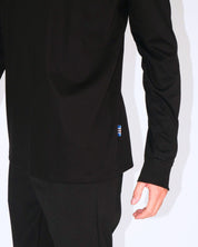 Chiodi Milano T-Shirt 0333 - SanShopLuxury - 2024, Abbigliamento, Autunno/Inverno, Chiodi Milano, FW24, Idoneo, L, M, Manica lunga, Nero, Outlet, S, T-Shirt, Uomo, XL, XXL, XXXL