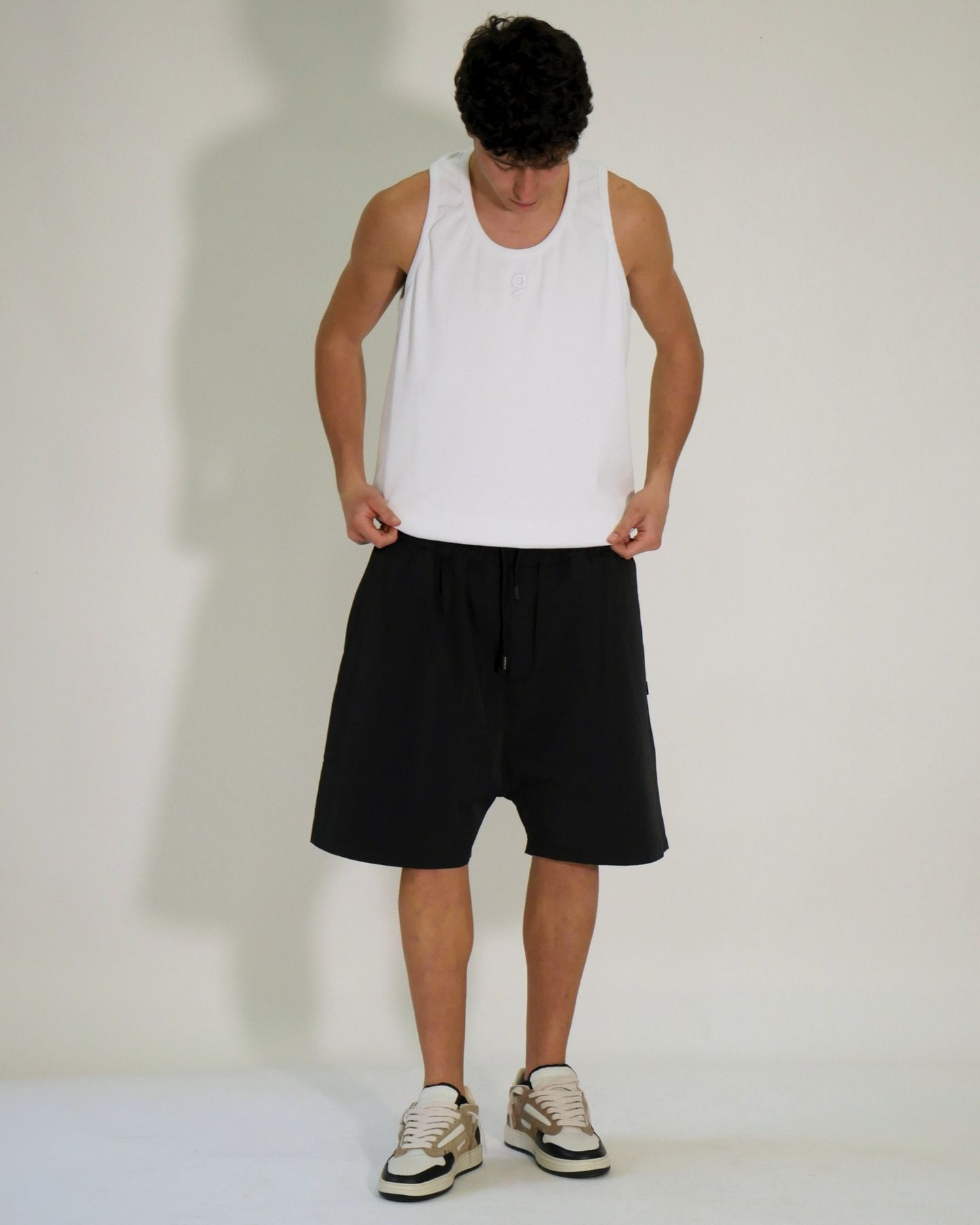 Asensyo Short PN 02 - SanShopLuxury - 2024, Abbigliamento, Asensyo, Idoneo, L, M, Marrone, Nero, Outlet, Primavera/Estate, S, Short, SS24, Uomo, XL, XXL