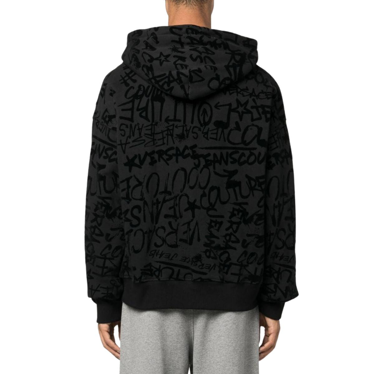 Versace Jeans Couture Felpa 75GAI3C0 FS095 - SanShopLuxury - 2023, 2XL, Abbigliamento, Autunno/Inverno, Con Cappuccio, Felpa, FW23, Idoneo, L, M, Nero, Outlet, Uomo, Versace Jeans Couture, XL