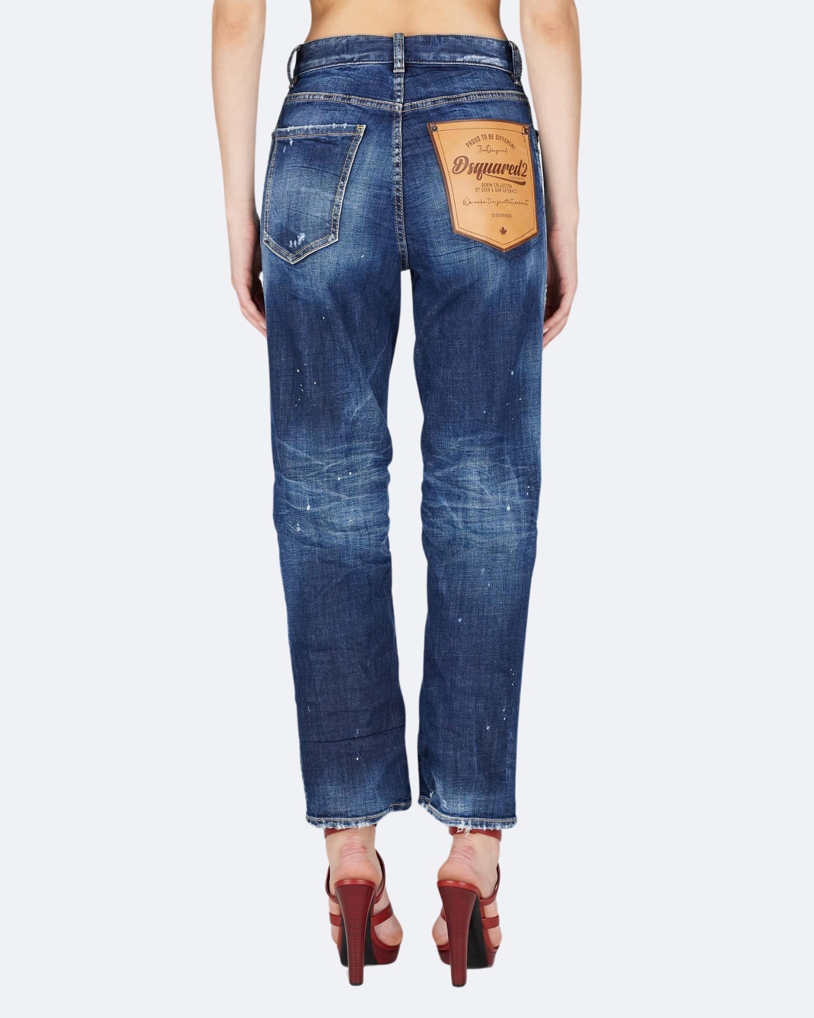 Dsquared2 Jeans S75LB1001/S30664470 - SanShopLuxury - 2025, 36, 38, 40, 42, Abbigliamento, Autunno/Inverno, Blu, Continuativo, Donna, Dsquared2, Idoneo, Jeans, New, Primavera/Estate, SS25