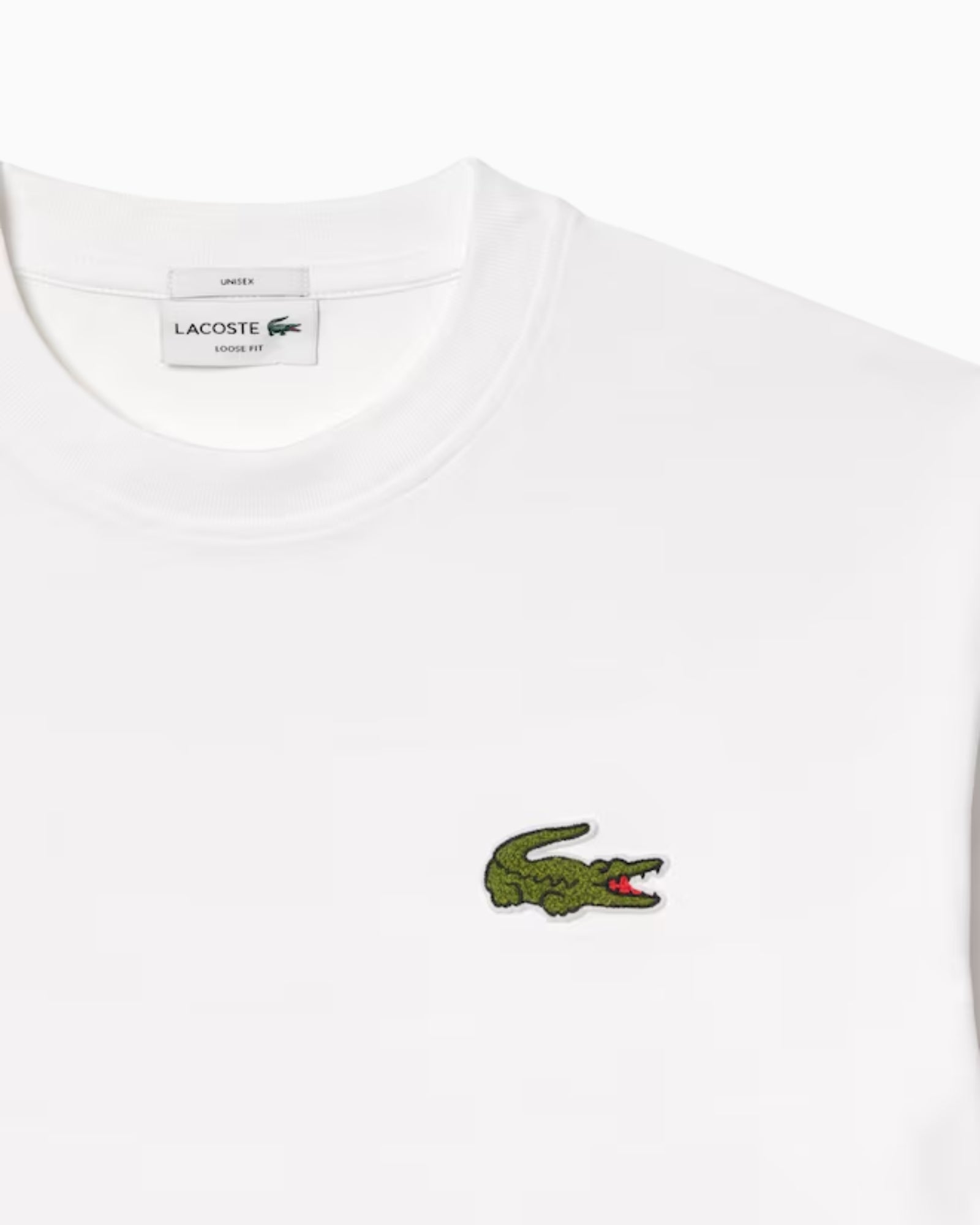 Lacoste T-Shirt TH2745/001 - SanShopLuxury - 2025, Abbigliamento, Bianco, Donna, L, Lacoste, M, New, Primavera/Estate, S, SS25, Stellato, T-Shirt, Ultimo, UNISEX, Uomo, XL, XS, XXL, XXXL