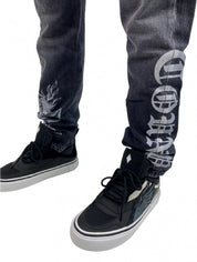Marcelo Burlon Jeans CMYA009F18868139 - SanShopLuxury - -50%, 2018, 44, 46, 48, Abbigliamento, Autunno/Inverno, FW18, Grigio, Jeans, Marcelo Burlon, Outlet, Uomo