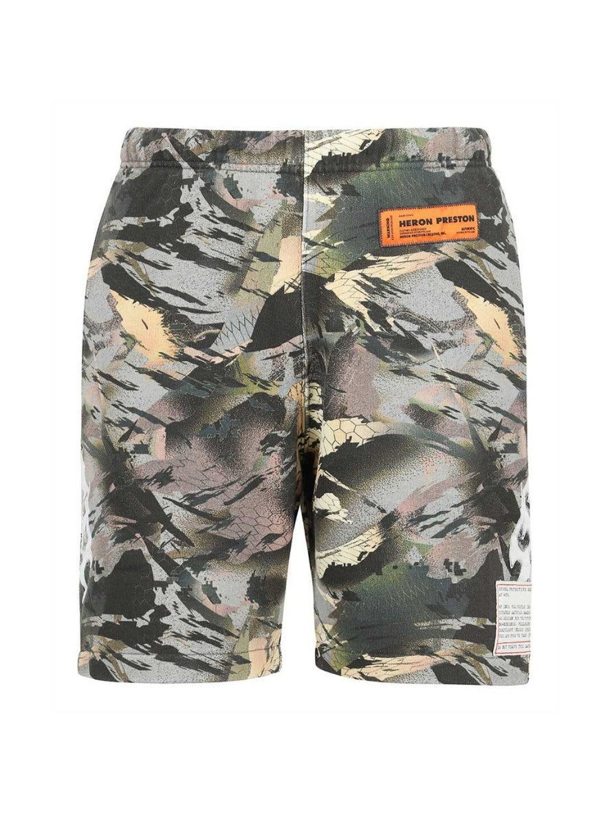 Heron Preston Short HMCI007S22JER002 5901 - SanShopLuxury - 2022, Abbigliamento, Camouflage, Heron Preston, M, Outlet, Primavera/Estate, S, Short, SS22, Uomo, Verde, XL