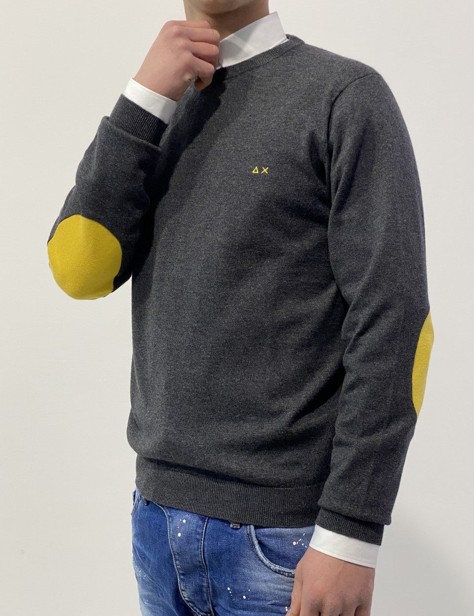 Inverno, Blu, FW18, Grigio, L, M, Maglieria, Outlet, Rosso, S, Sun 68, Uomo, Verde, Viola, Viola scuro, XXL