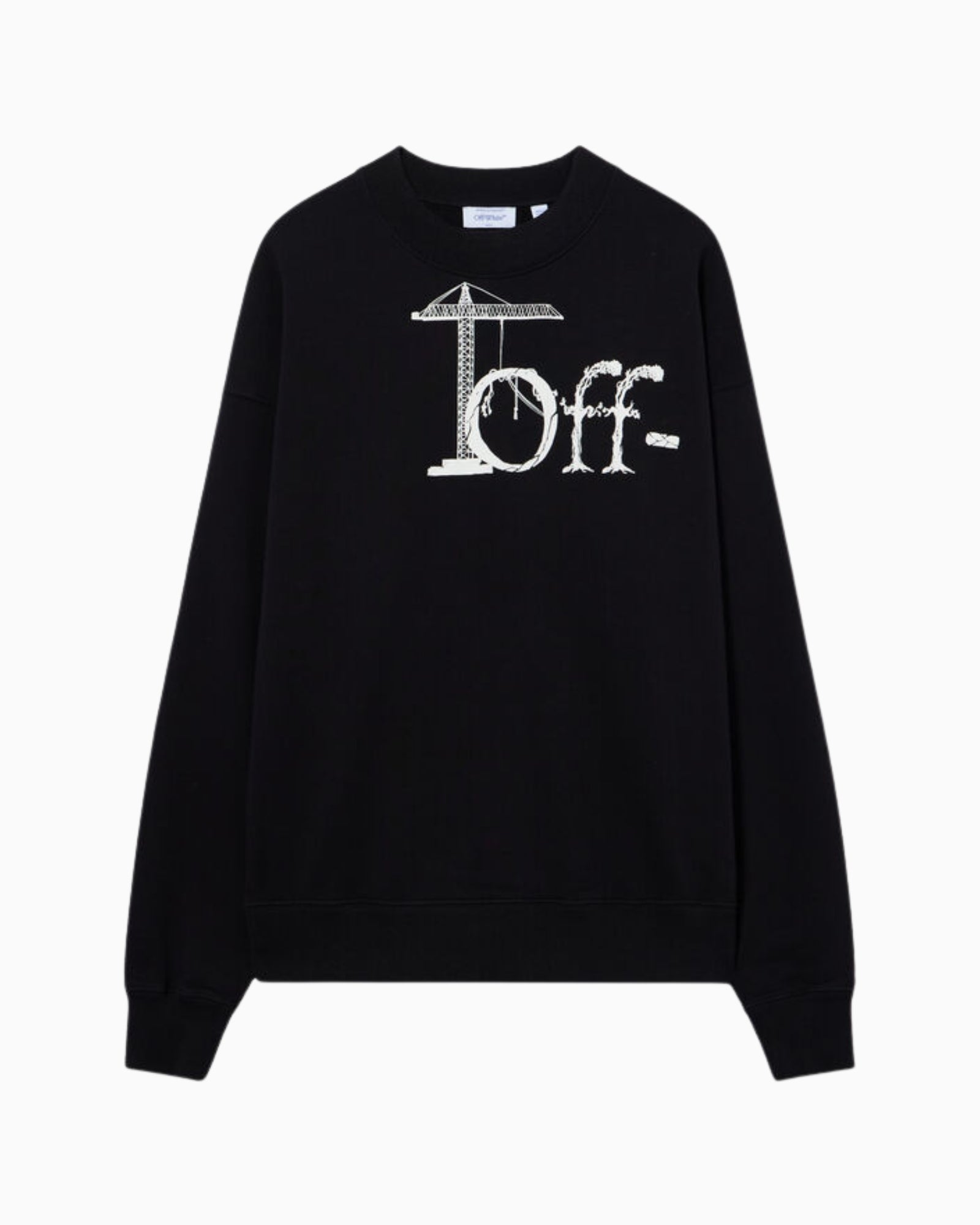 Off-White Felpa OMBA054F26FLE006001