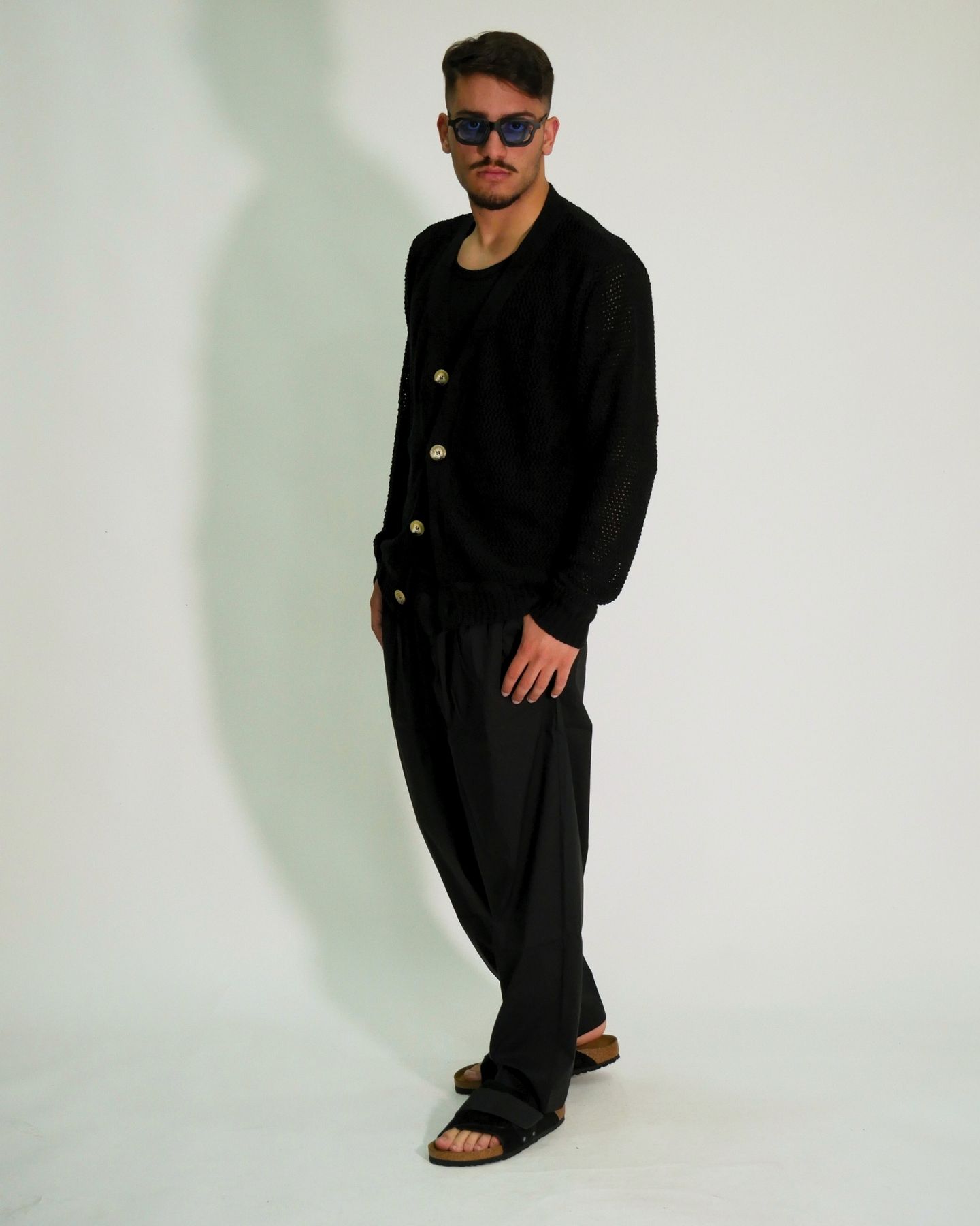 Gavensemble Maglieria JACK1000-N - SanShopLuxury - 2024, Abbigliamento, Cardigan, Gavensemble, Idoneo, M, Maglieria, Nero, Outlet, Primavera/Estate, S, SS24, Uomo