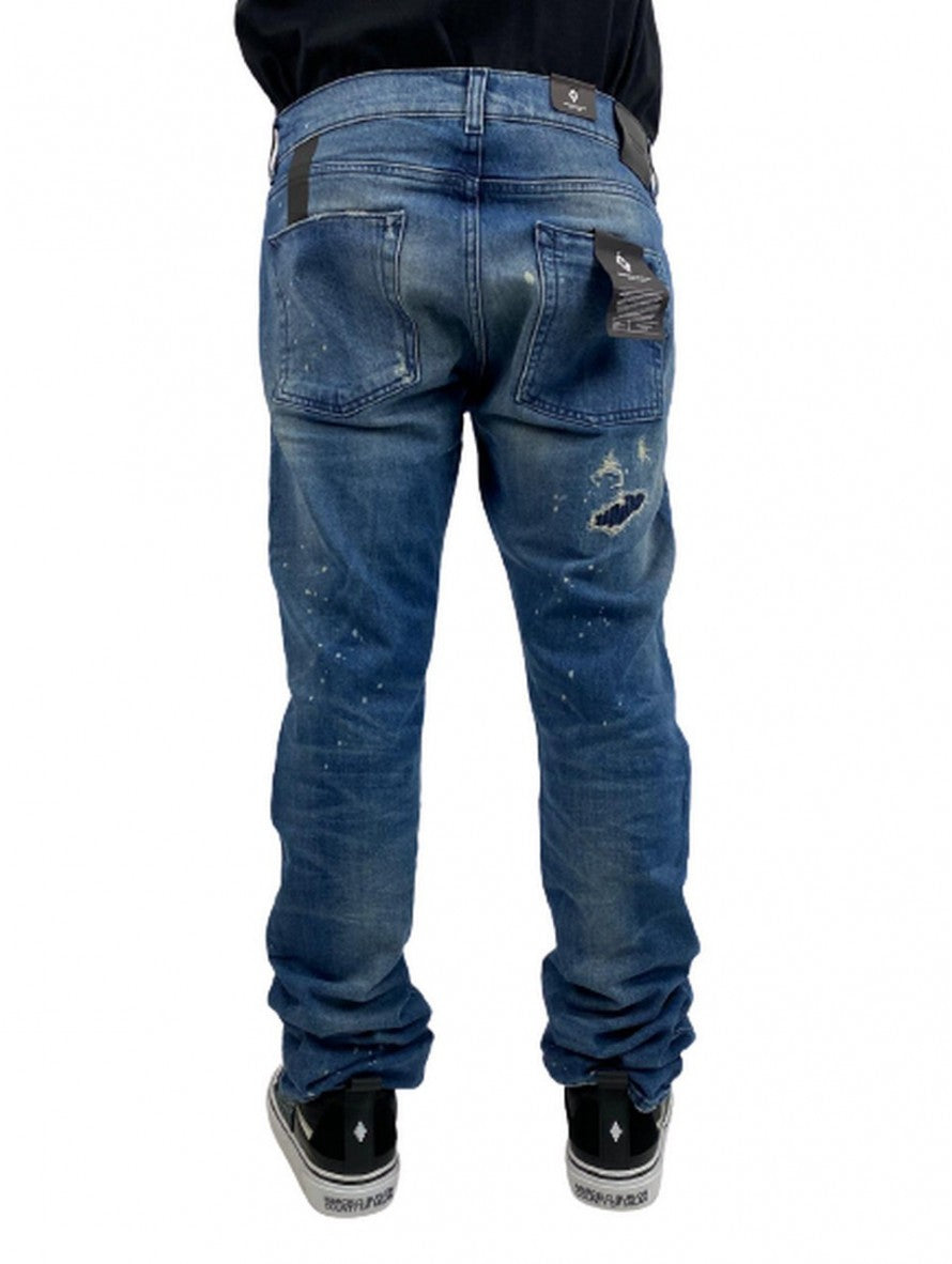 Marcelo Burlon Jeans CMCE003F16239062 - SanShopLuxury - -70%, 2016, 45, 46, Abbigliamento, Autunno/Inverno, Blu, FW16, Jeans, Marcelo Burlon, Outlet, Uomo