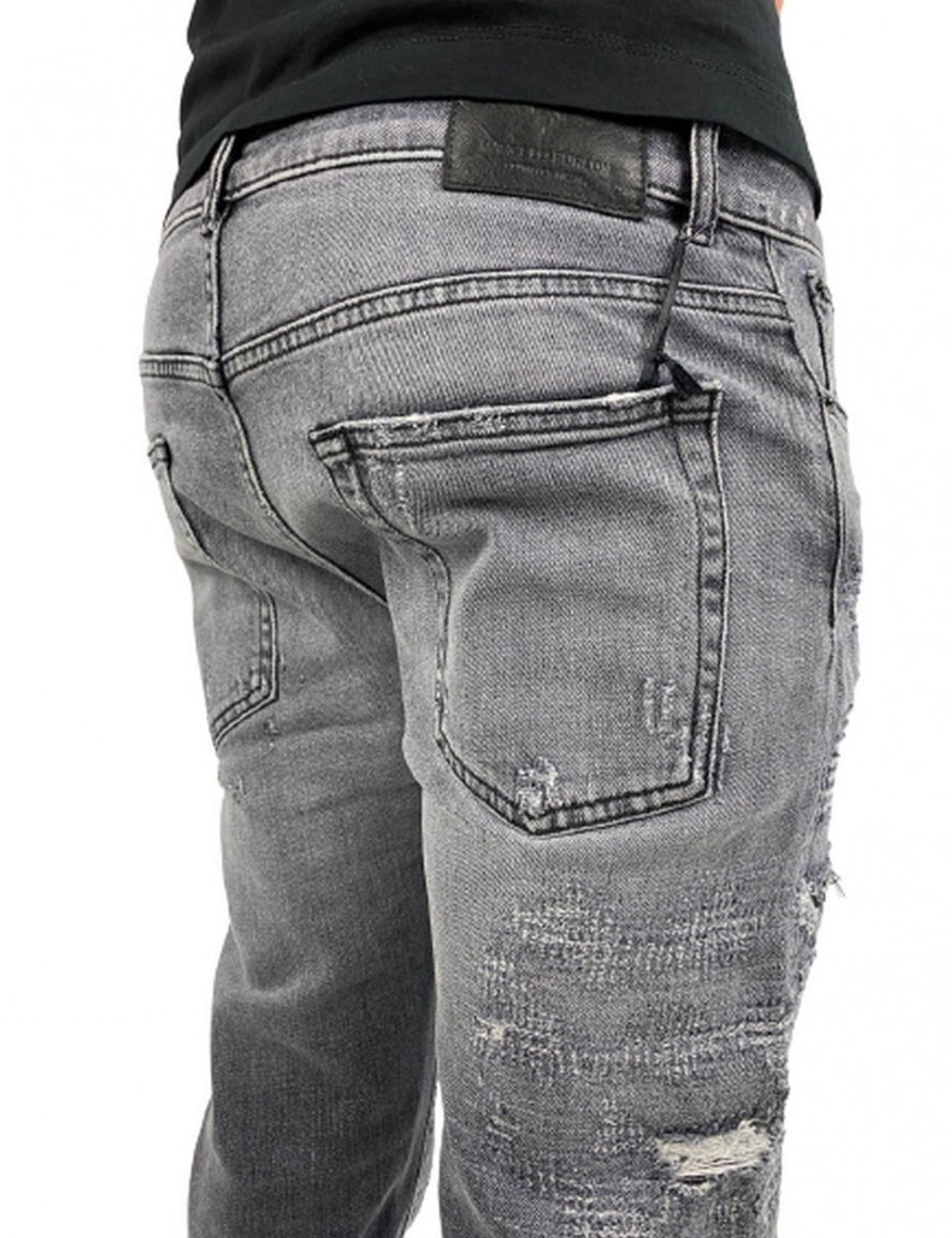 Inverno, FW17, Grigio, Jeans, Marcelo Burlon, Outlet, Ultimo, Uomo