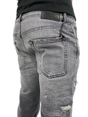 Marcelo Burlon Jeans CMCE016F17556082 - SanShopLuxury - -70%, 2017, 46, Abbigliamento, Autunno/Inverno, FW17, Grigio, Jeans, Marcelo Burlon, Outlet, Ultimo, Uomo