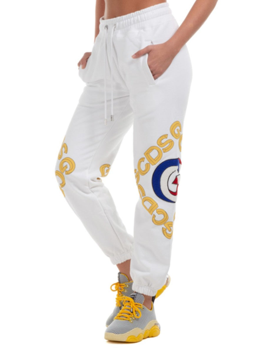 Gcds Pantatuta FW21W030100 - SanShopLuxury - -50%, 2020, Abbigliamento, Autunno/Inverno, Bianco, Donna, FW20, Gcds, L, M, Outlet, Pantatuta