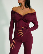 District Margherita Mazzei Tuta Intera ED88 0907 - SanShopLuxury - 2024, Abbigliamento, Autunno/Inverno, Bordeaux, District Margherita Mazzei, Donna, FW24, Idoneo, L, M, Outlet, Rosso, S, Tuta Intera, XL, XS