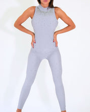 District Margherita Mazzei Tuta Intera SH77 0023 - SanShopLuxury - 2024, Abbigliamento, Autunno/Inverno, District Margherita Mazzei, Donna, FW24, Grigio, Idoneo, L, M, Outlet, S, Tuta Intera, XL, XS