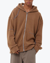 Asensyo Felpa FP07-TB - SanShopLuxury - 2024, Abbigliamento, Asensyo, Autunno/Inverno, Donna, Felpa, FW24, Idoneo, L, M, Marrone, Outlet, S, Tabacco, UNISEX, Uomo, XL