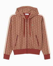 Lacoste Felpa SF7606/GTI - SanShopLuxury - 2025, 34, 36, 38, 40, Abbigliamento, Donna, Felpa, Lacoste, Marrone, New, Primavera/Estate, SS25, Stellato, Ultimo