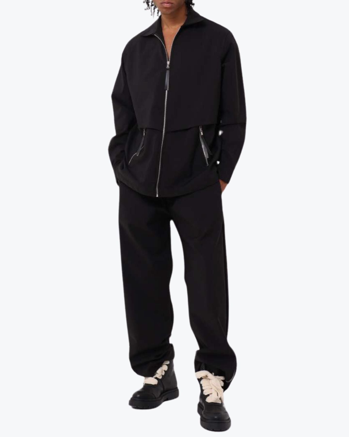 Asensyo Coordinato CO03-N - SanShopLuxury - 2024, Abbigliamento, Asensyo, Autunno/Inverno, Coordinato, FW24, Idoneo, L, M, Nero, Outlet, S, Ultimo, Uomo, XL, XS