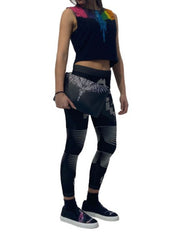 Marcelo Burlon Leggings CWCD002F15150671441001 - SanShopLuxury - -70%, 2015, Abbigliamento, Autunno/Inverno, Donna, FW15, Leggings, M, Marcelo Burlon, Nero, Outlet, Ultimo