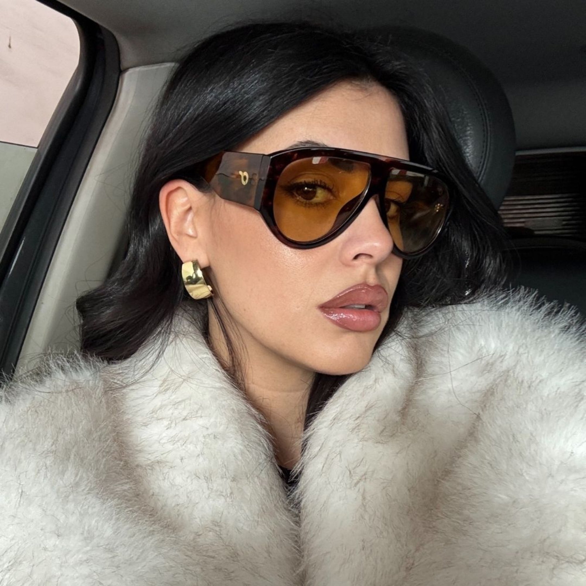 Sunglasses Occhiali VENEZIA HAVANA GIALLO-C05 - SanShopLuxury - 2025, Autunno/Inverno, Bellezza, Carry Over, Continuativo, Donna, Giallo, New, Occhiali, Primavera/Estate, Stellato, Sunglasses, UNISEX, Uomo